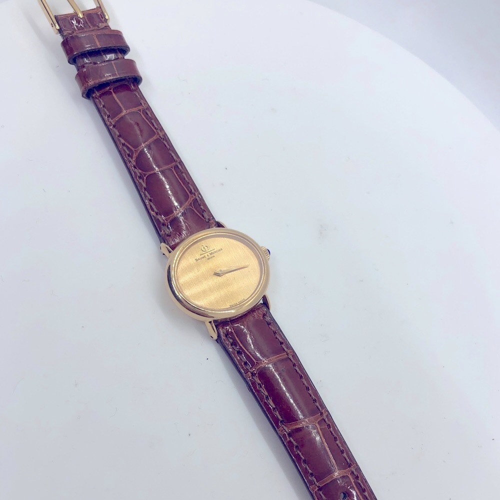 Vintage Baume nd Mercier Women watch 14KT Goldcase